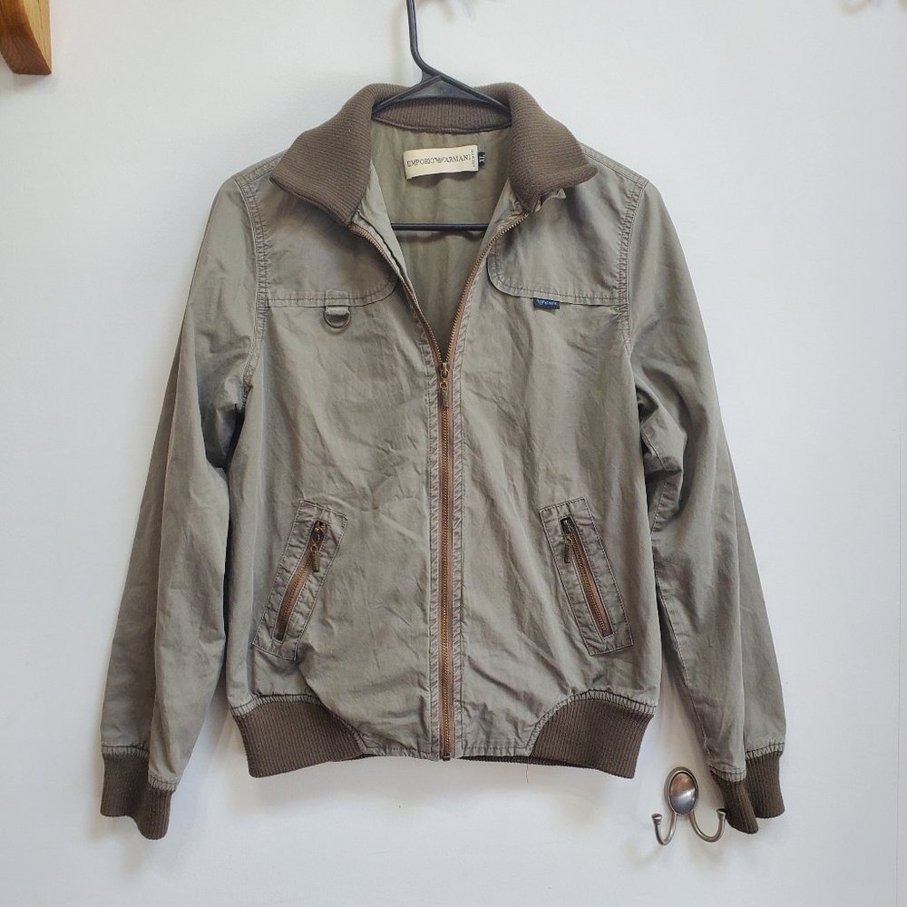 Emporio Armani Women's Small Bomber Style Jacket